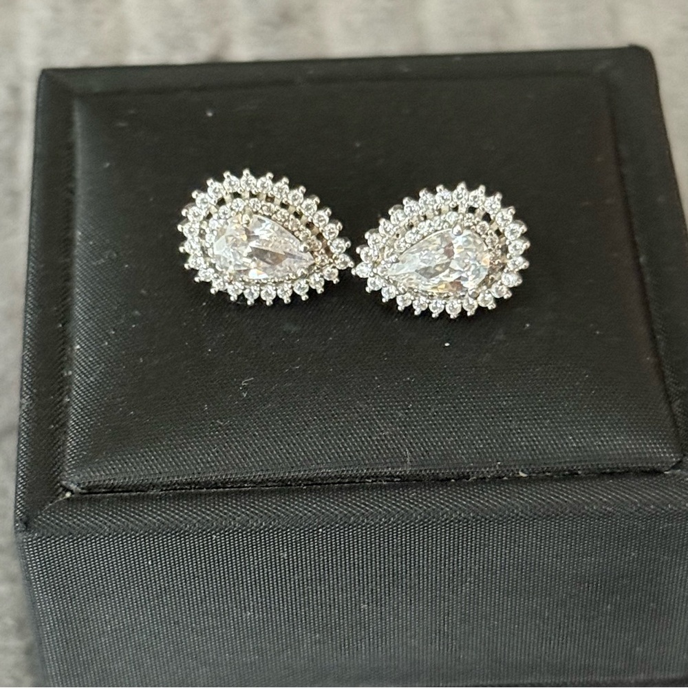Sterling Silver Teardrop Earrings